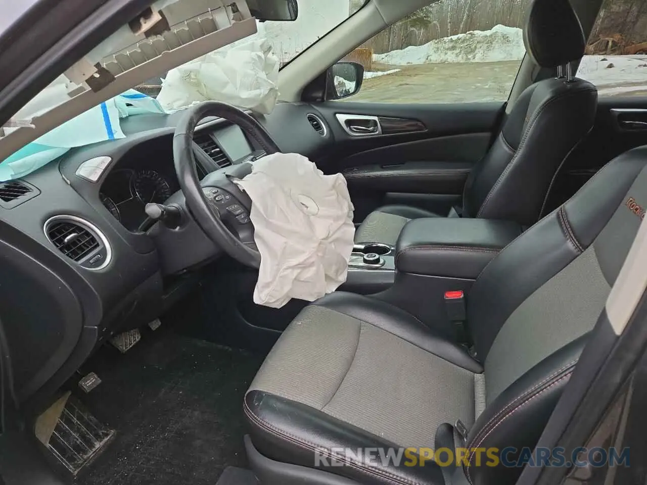 7 Photograph of a damaged car 5N1DR2MM3KC614196 NISSAN PATHFINDER 2019