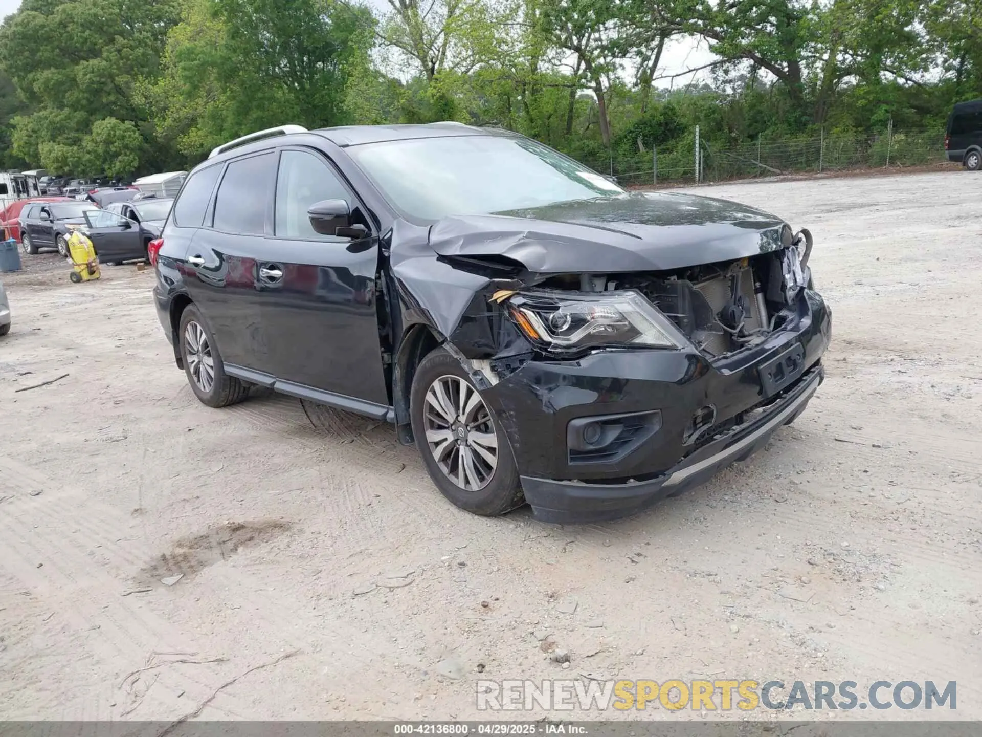 1 Photograph of a damaged car 5N1DR2MM3KC633573 NISSAN PATHFINDER 2019