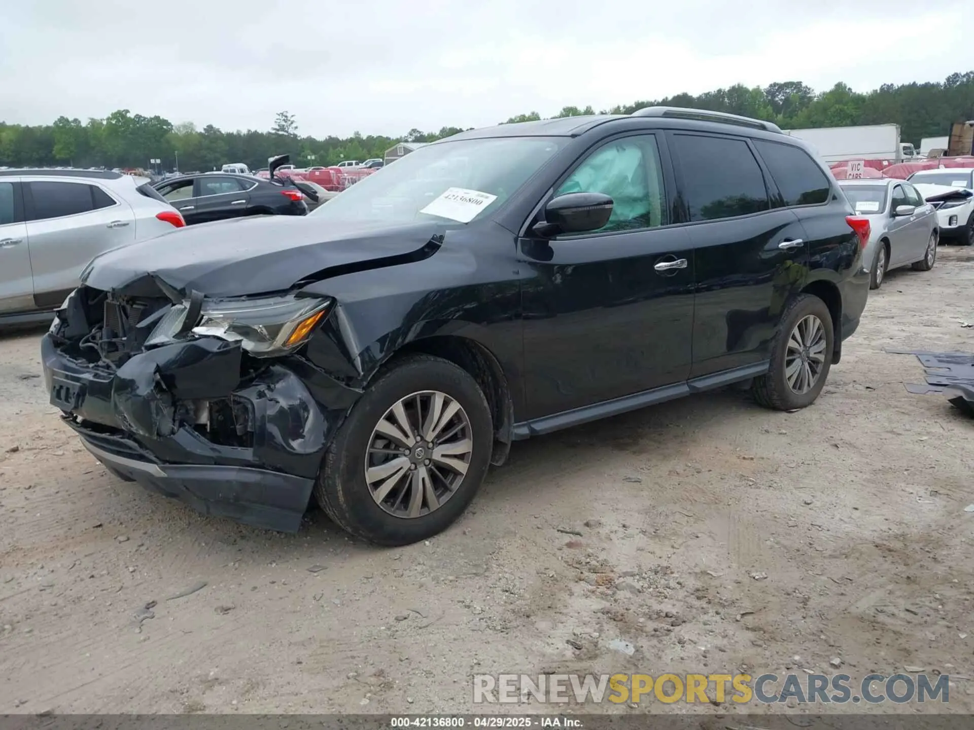 2 Photograph of a damaged car 5N1DR2MM3KC633573 NISSAN PATHFINDER 2019