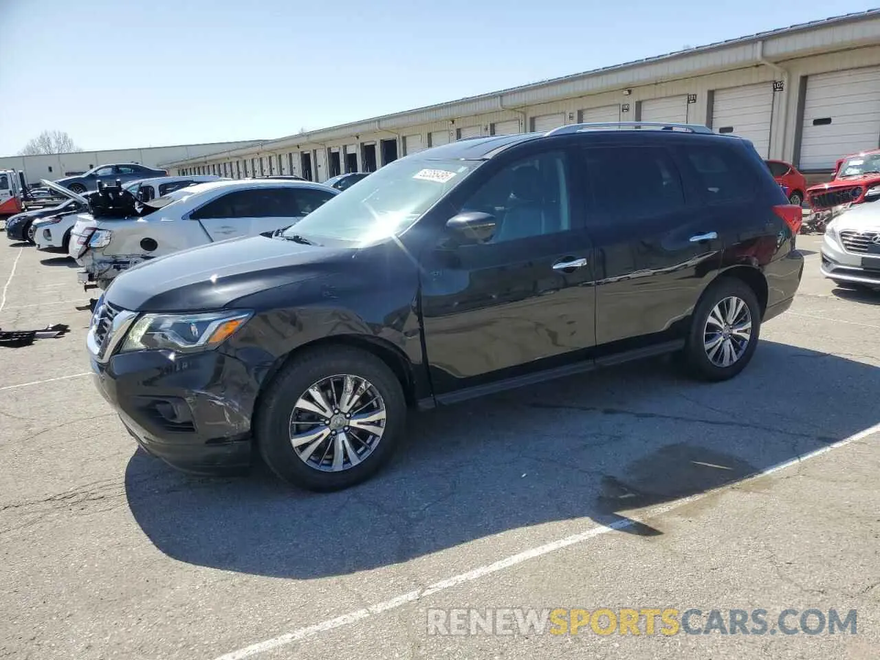 1 Photograph of a damaged car 5N1DR2MM3KC635355 NISSAN PATHFINDER 2019