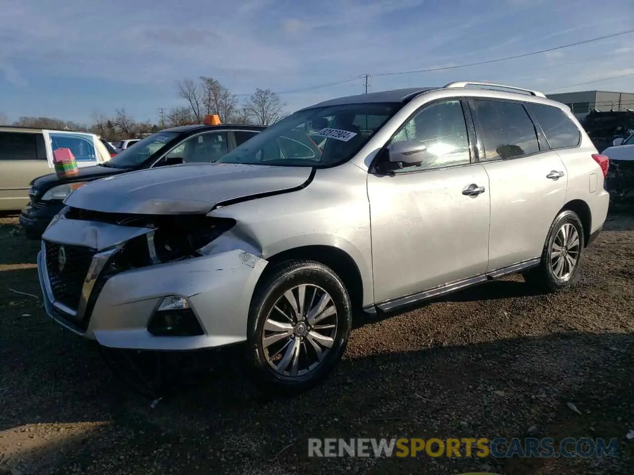 1 Photograph of a damaged car 5N1DR2MM3KC636358 NISSAN PATHFINDER 2019