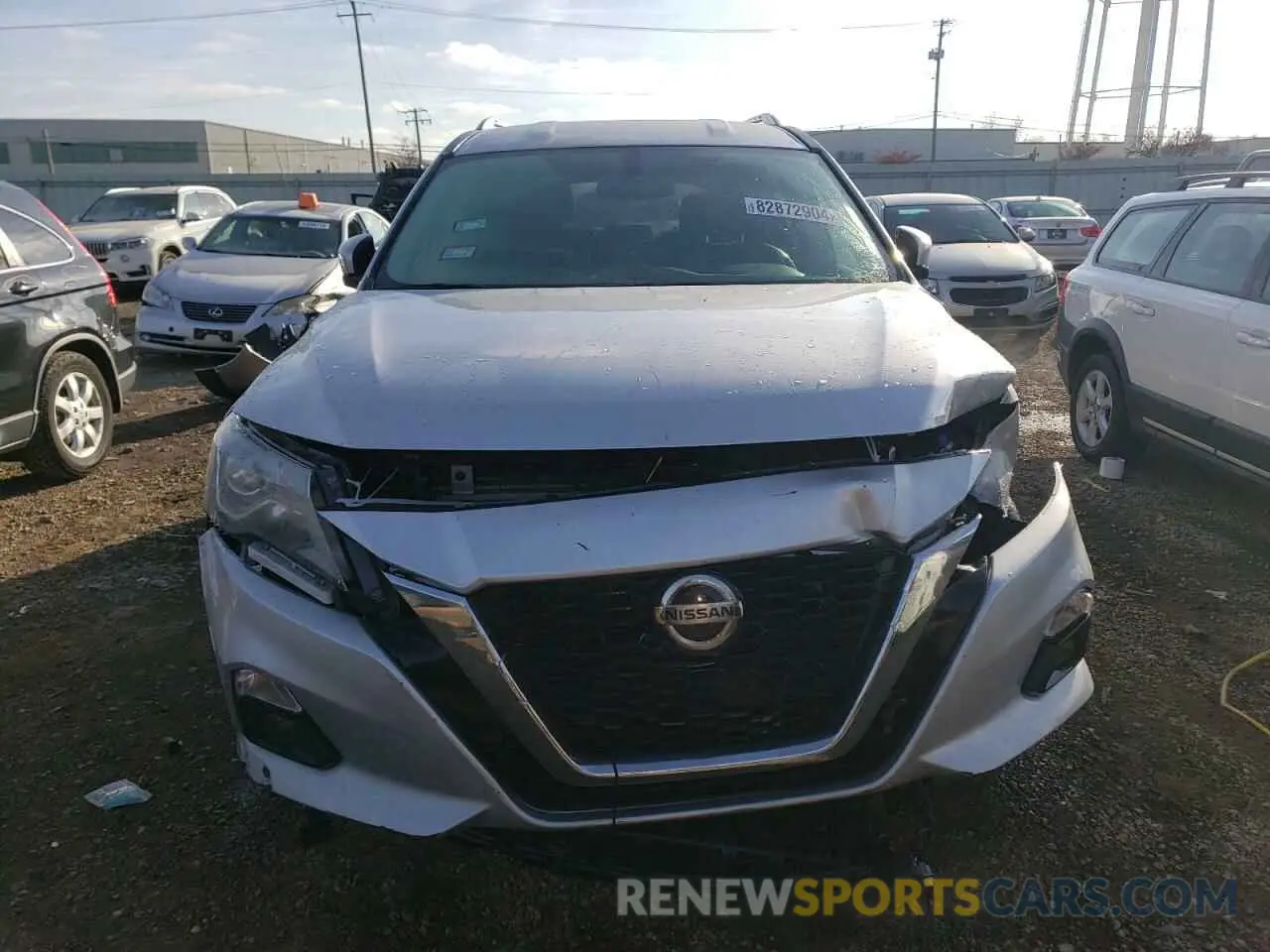 5 Photograph of a damaged car 5N1DR2MM3KC636358 NISSAN PATHFINDER 2019