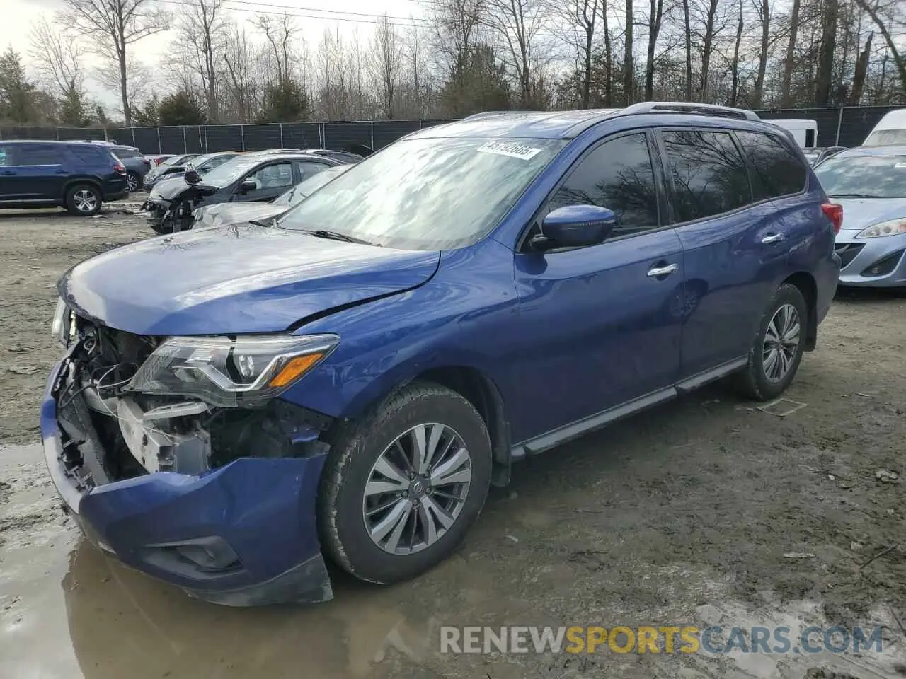 1 Photograph of a damaged car 5N1DR2MM3KC652124 NISSAN PATHFINDER 2019