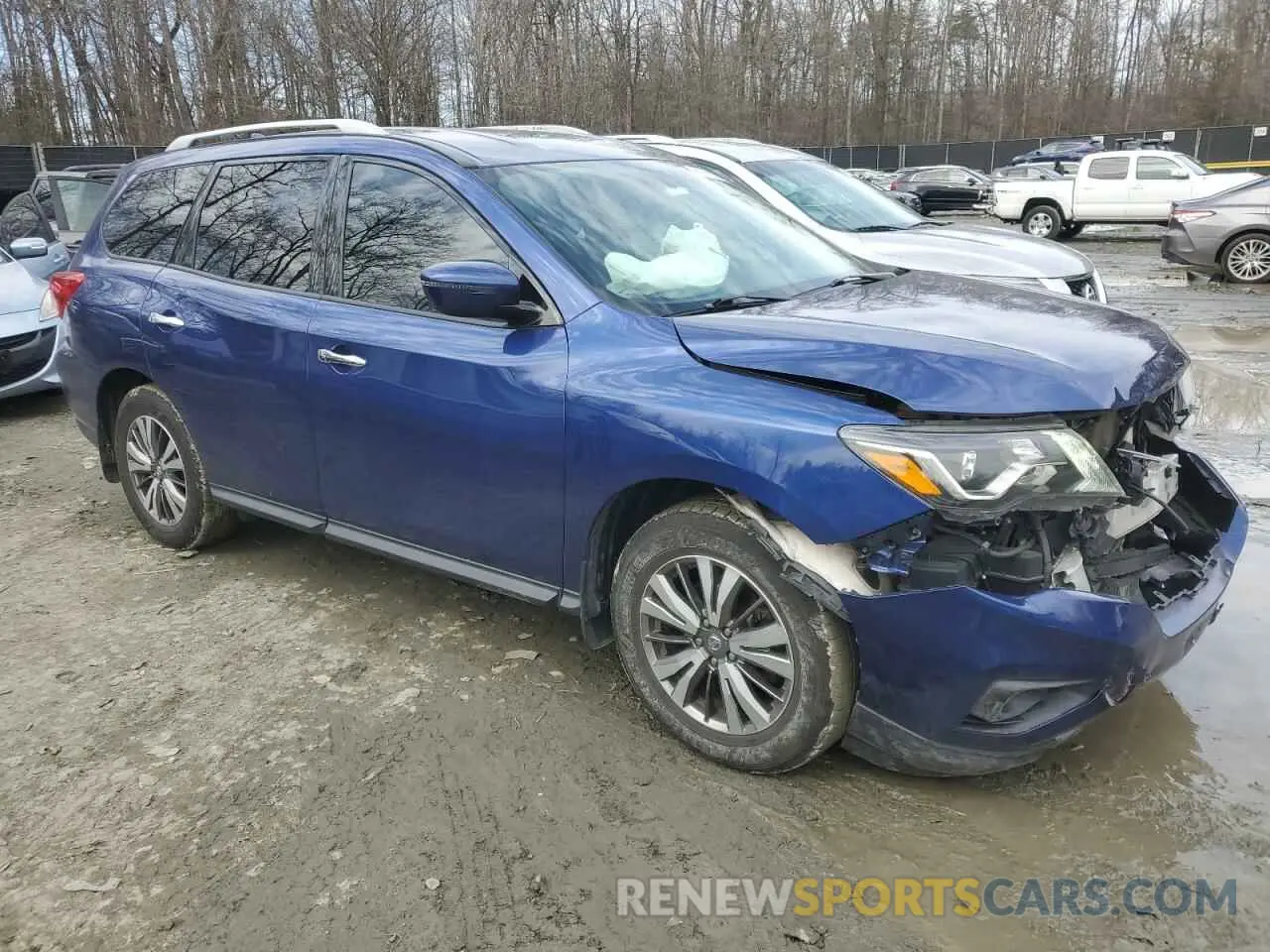 4 Photograph of a damaged car 5N1DR2MM3KC652124 NISSAN PATHFINDER 2019