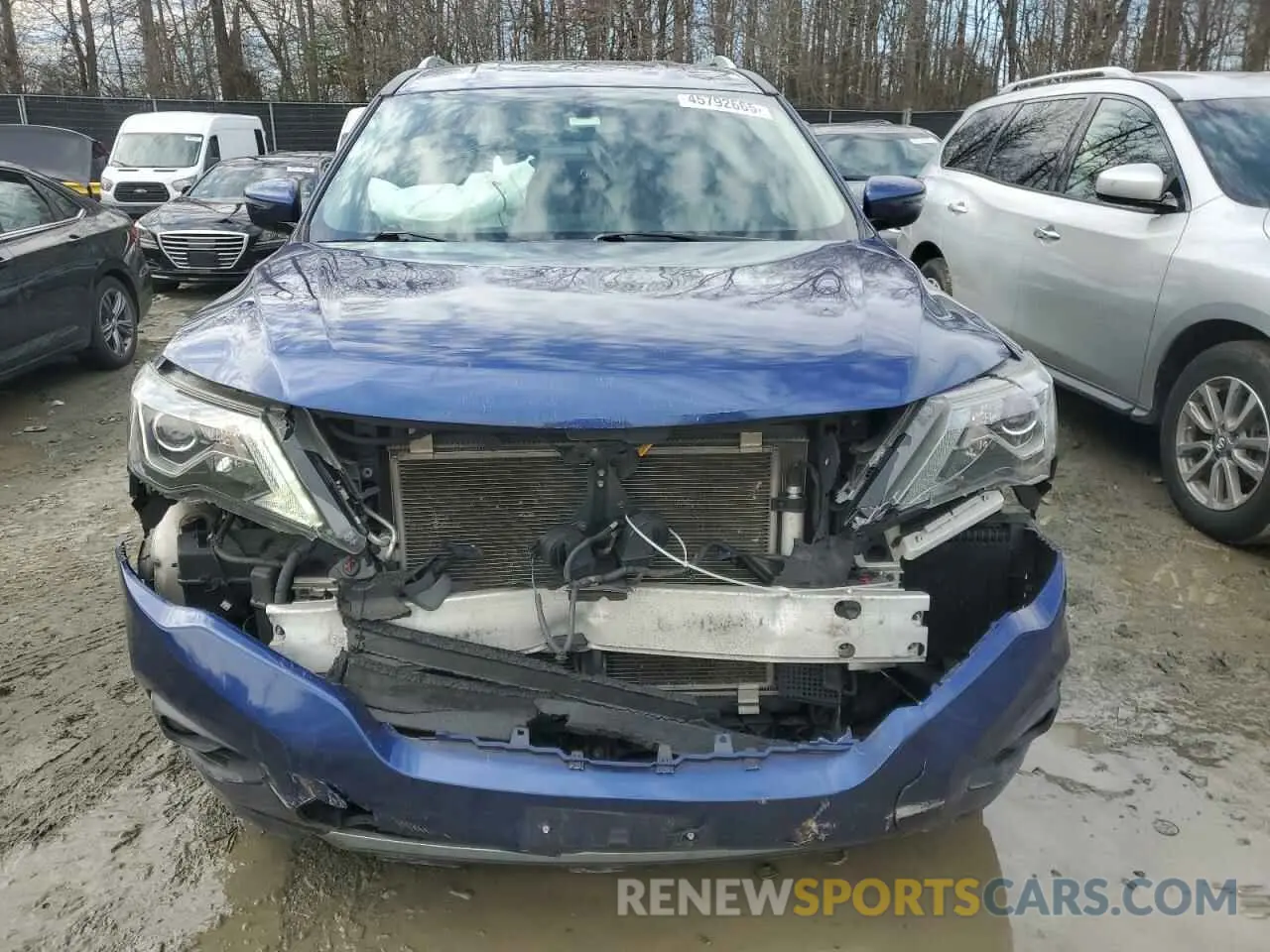 5 Photograph of a damaged car 5N1DR2MM3KC652124 NISSAN PATHFINDER 2019