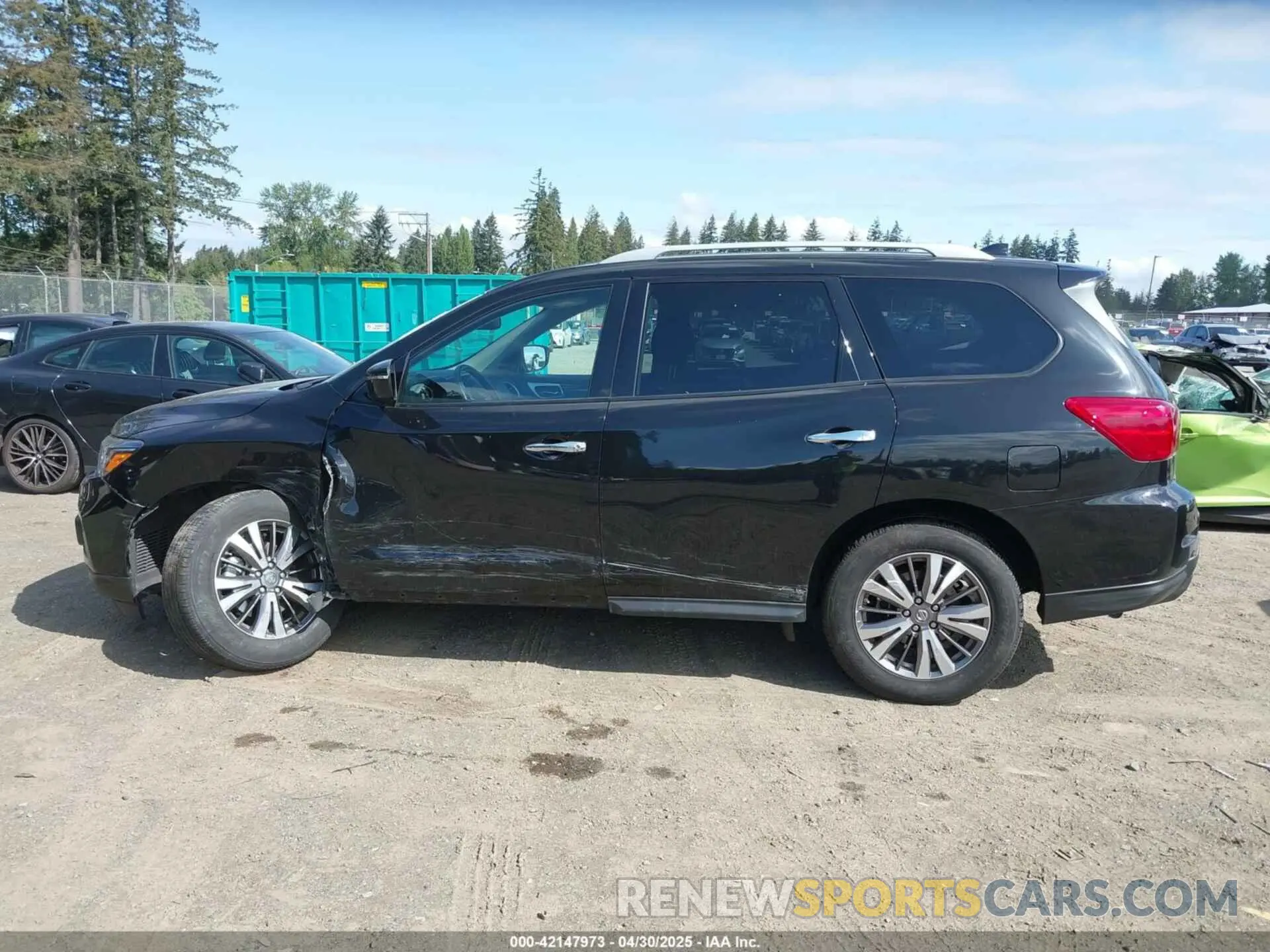 14 Photograph of a damaged car 5N1DR2MM4KC579118 NISSAN PATHFINDER 2019