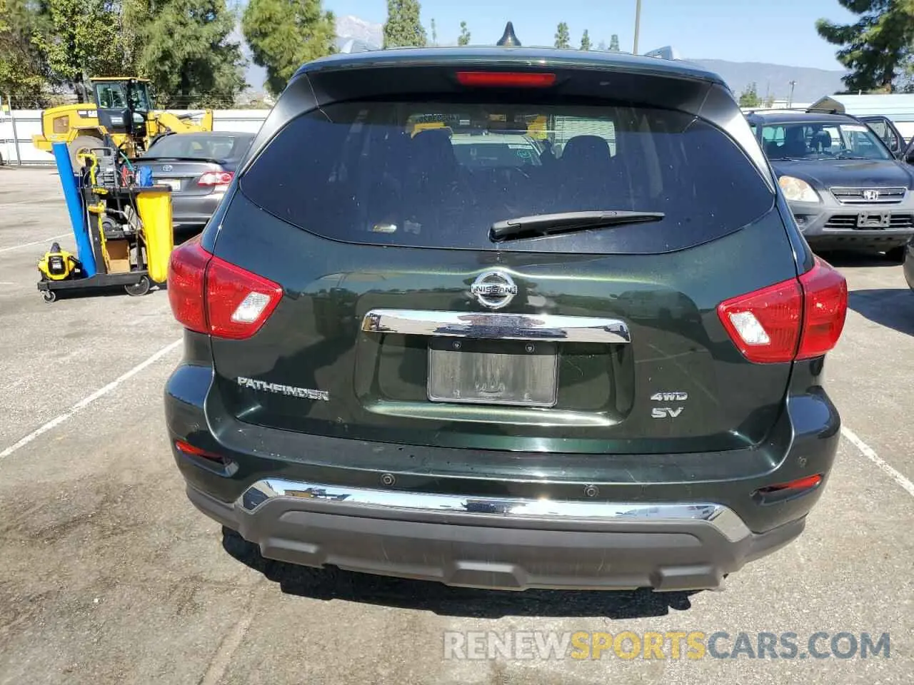 6 Photograph of a damaged car 5N1DR2MM4KC586120 NISSAN PATHFINDER 2019