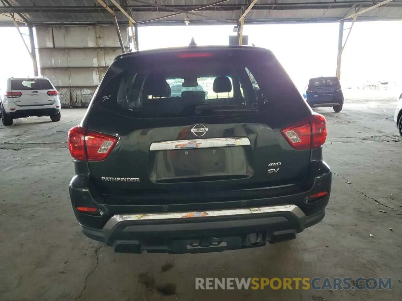 6 Photograph of a damaged car 5N1DR2MM4KC586344 NISSAN PATHFINDER 2019
