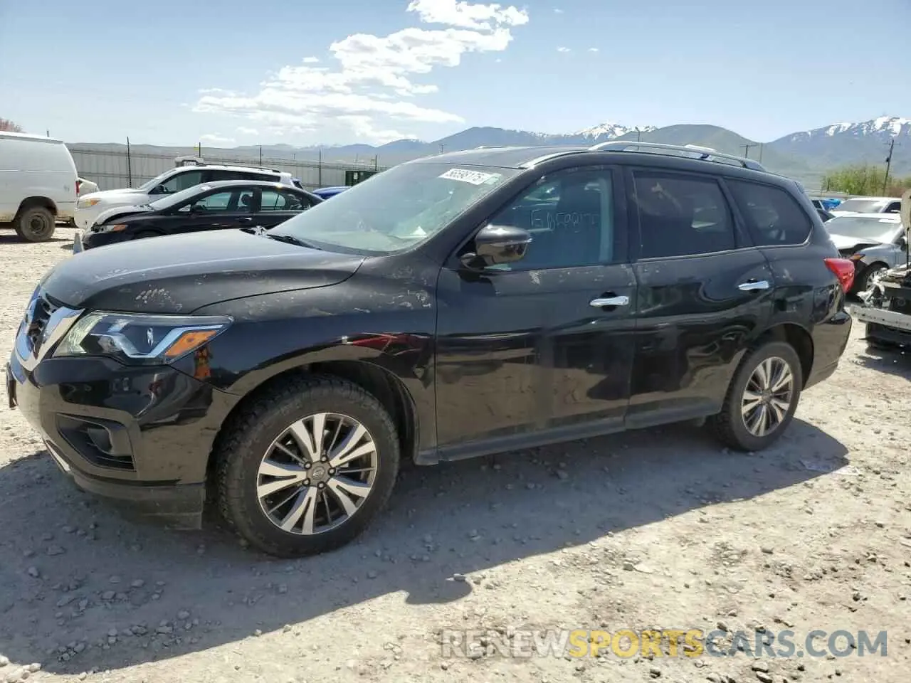 1 Photograph of a damaged car 5N1DR2MM4KC599420 NISSAN PATHFINDER 2019