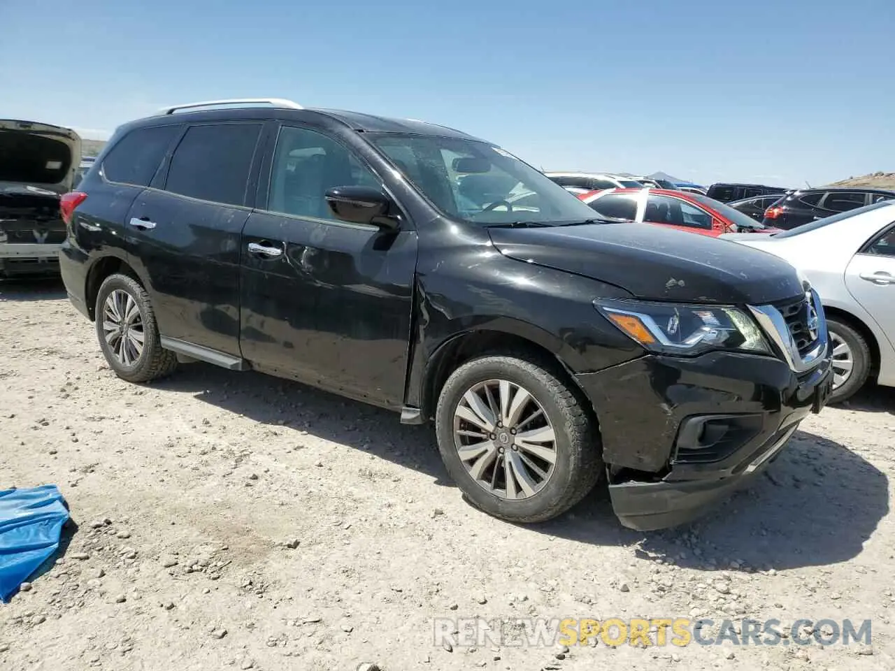 4 Photograph of a damaged car 5N1DR2MM4KC599420 NISSAN PATHFINDER 2019