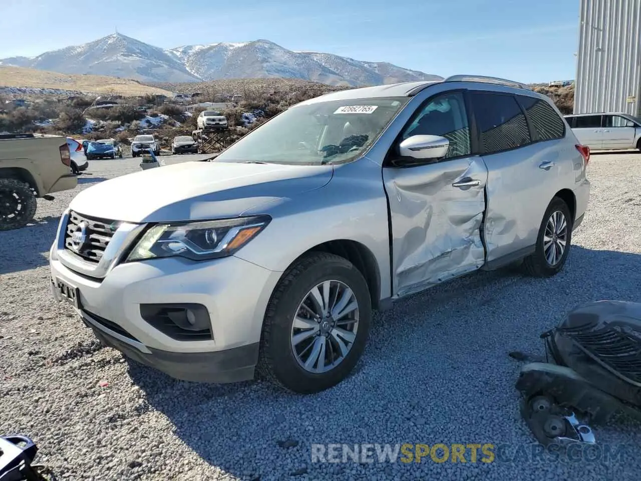 1 Photograph of a damaged car 5N1DR2MM4KC613462 NISSAN PATHFINDER 2019