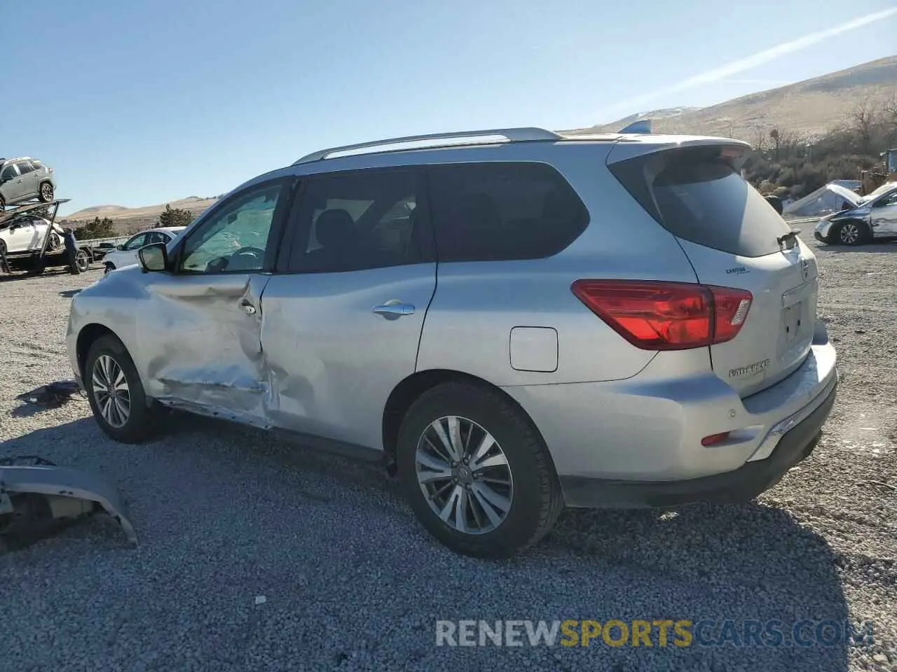 2 Photograph of a damaged car 5N1DR2MM4KC613462 NISSAN PATHFINDER 2019