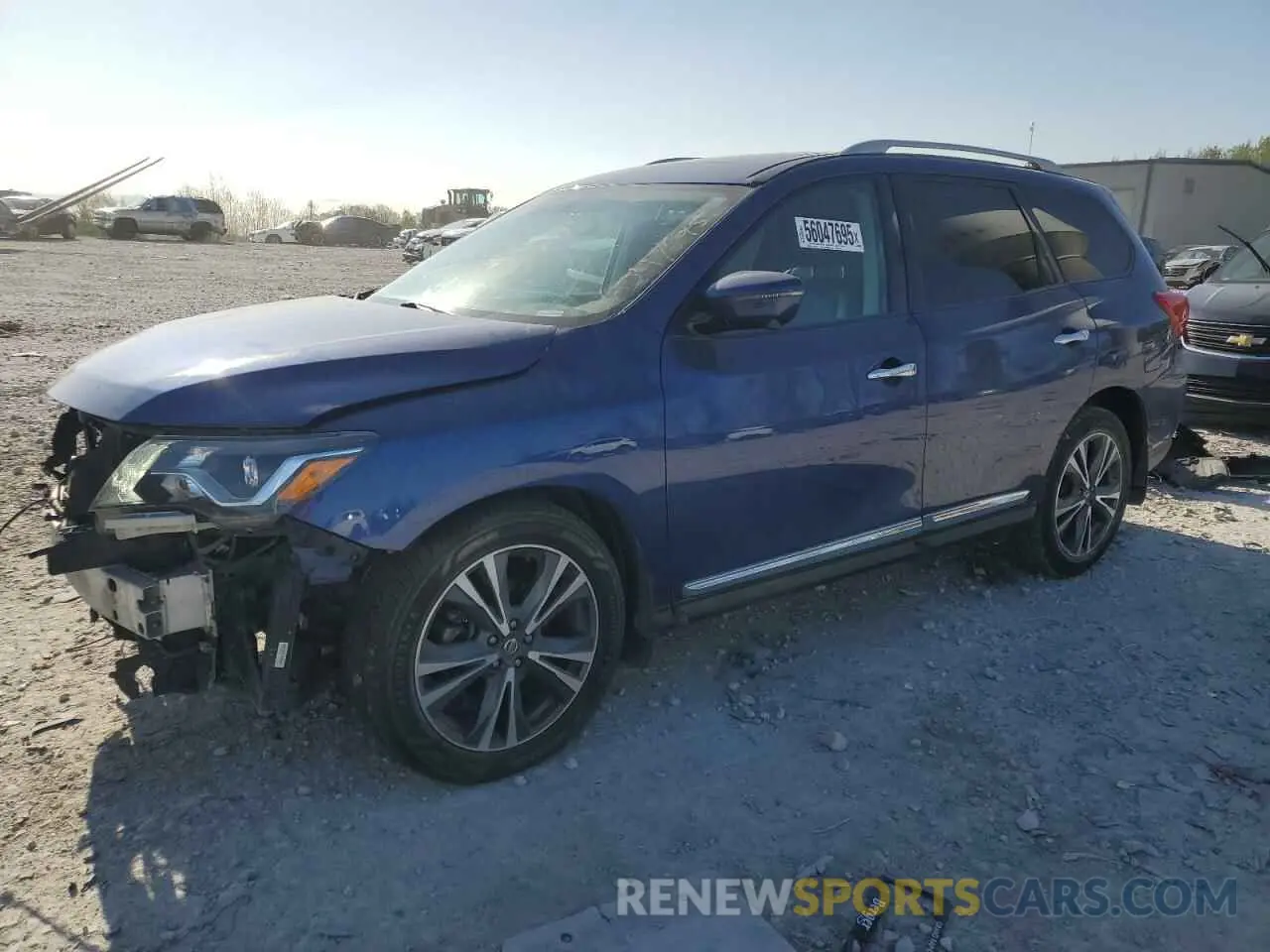 1 Photograph of a damaged car 5N1DR2MM4KC616572 NISSAN PATHFINDER 2019