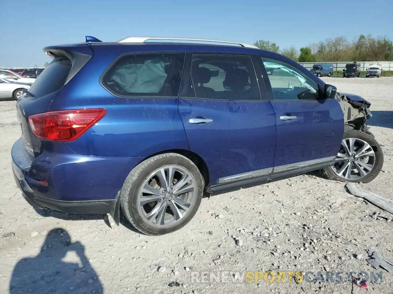3 Photograph of a damaged car 5N1DR2MM4KC616572 NISSAN PATHFINDER 2019