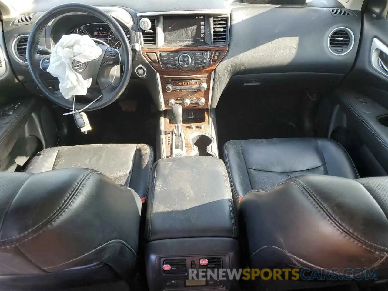 8 Photograph of a damaged car 5N1DR2MM4KC616572 NISSAN PATHFINDER 2019