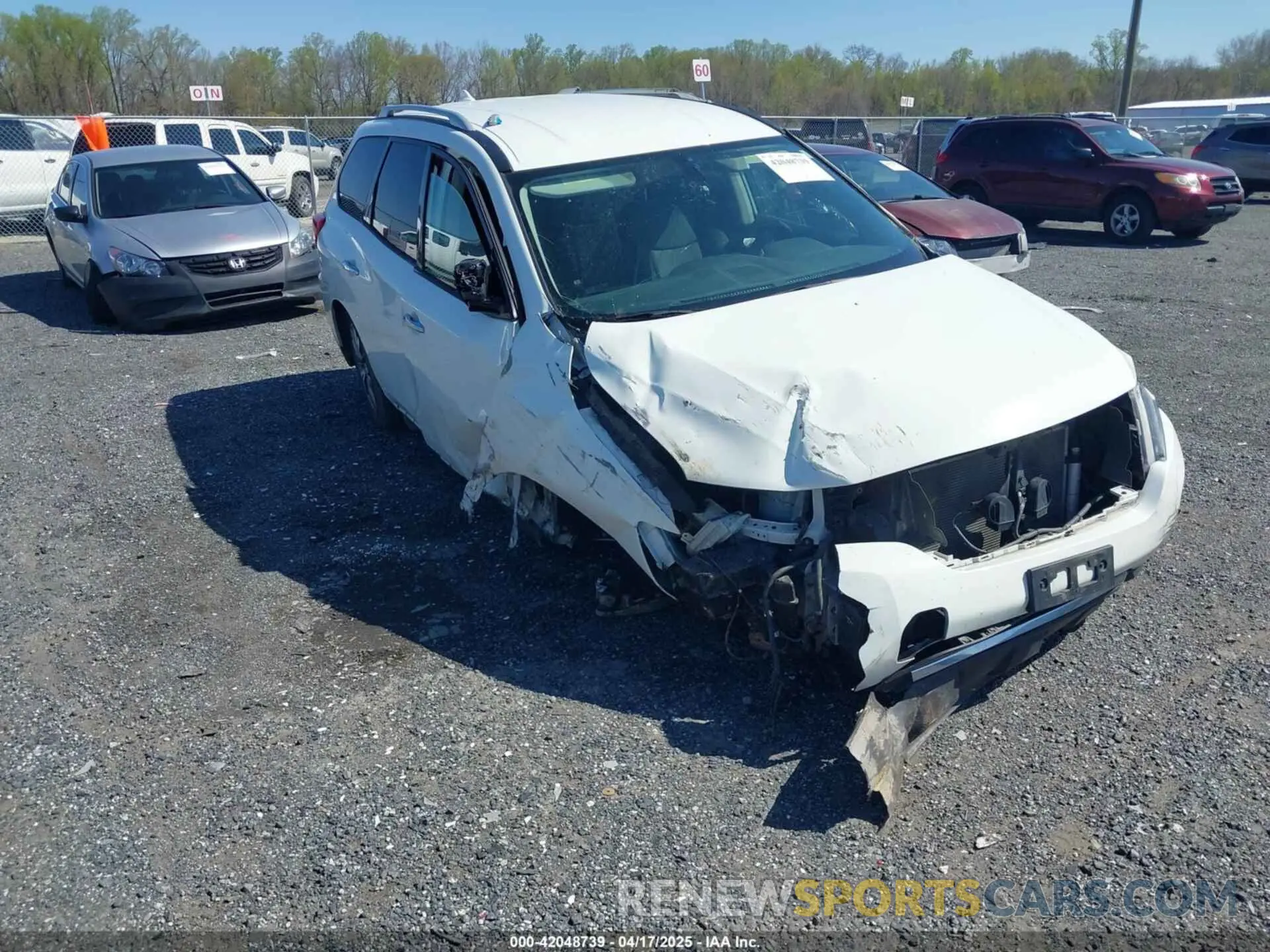 1 Photograph of a damaged car 5N1DR2MM4KC638264 NISSAN PATHFINDER 2019