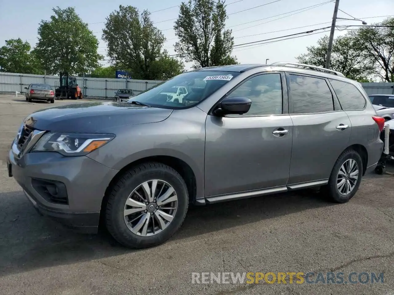 1 Photograph of a damaged car 5N1DR2MM4KC644856 NISSAN PATHFINDER 2019
