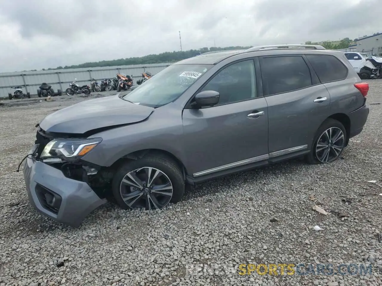 1 Photograph of a damaged car 5N1DR2MM5KC651167 NISSAN PATHFINDER 2019