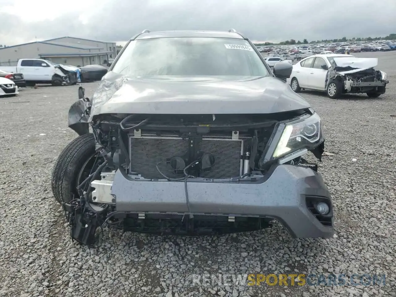 5 Photograph of a damaged car 5N1DR2MM5KC651167 NISSAN PATHFINDER 2019