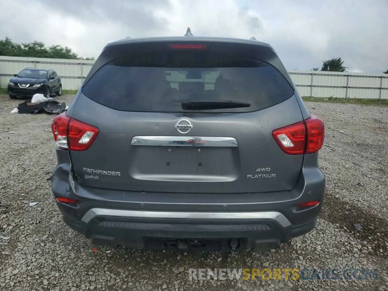 6 Photograph of a damaged car 5N1DR2MM5KC651167 NISSAN PATHFINDER 2019