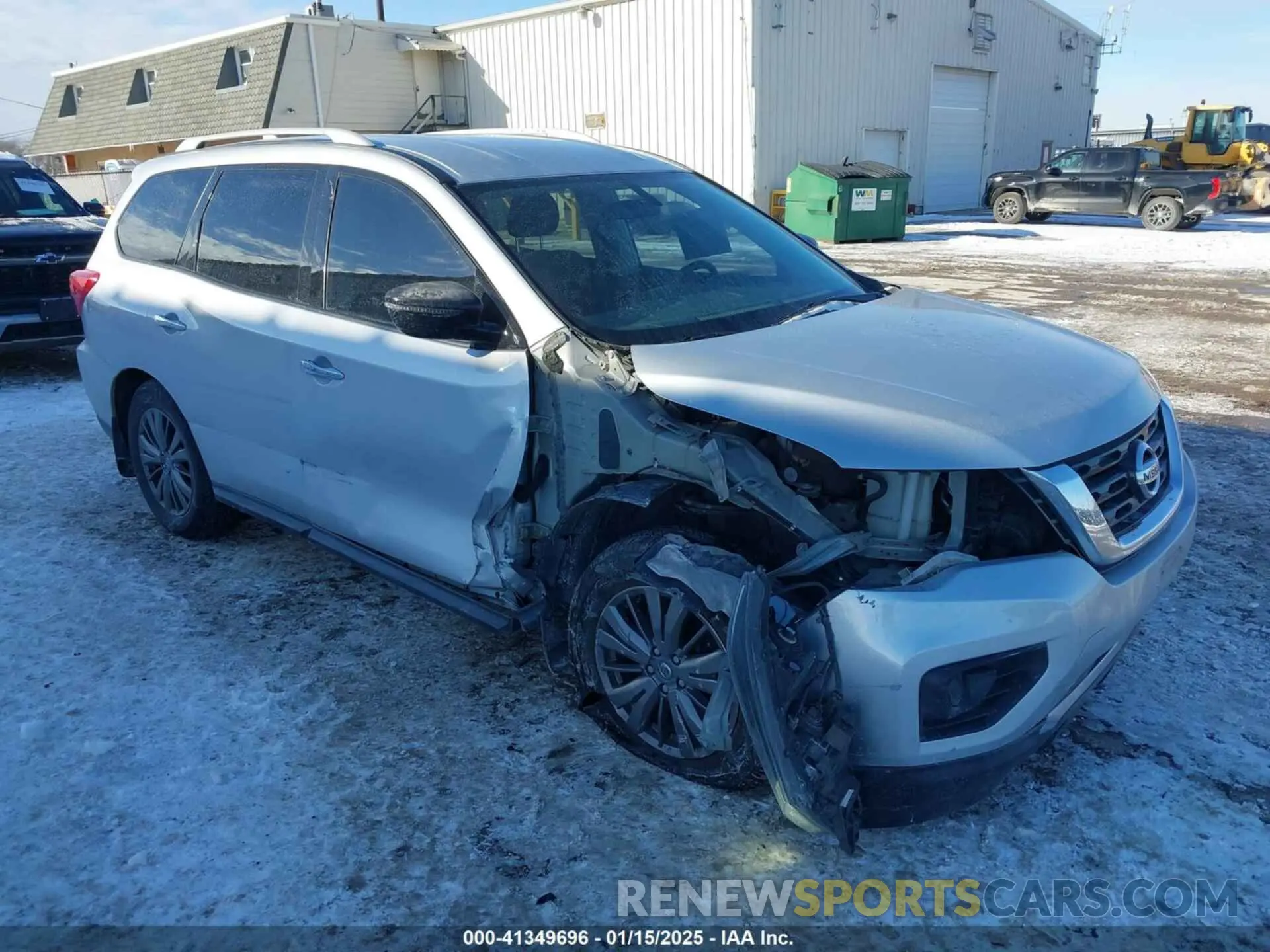 1 Photograph of a damaged car 5N1DR2MM5KC653839 NISSAN PATHFINDER 2019