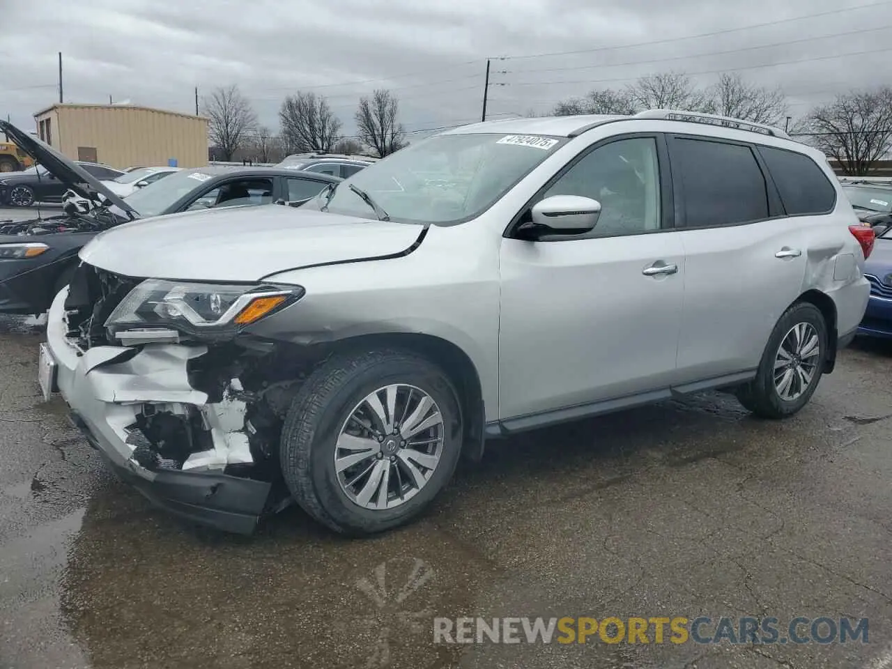 1 Photograph of a damaged car 5N1DR2MM6KC589634 NISSAN PATHFINDER 2019