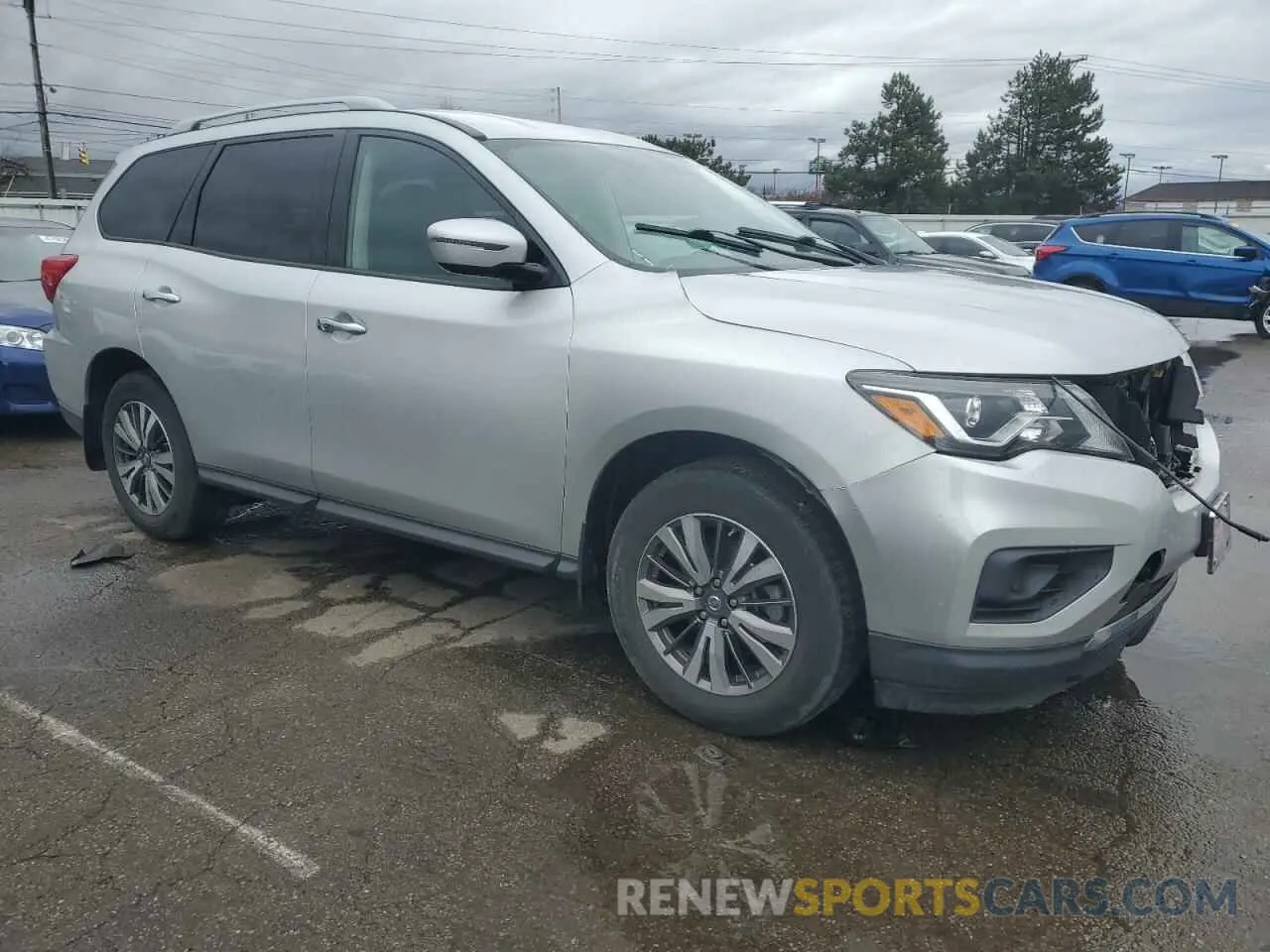 4 Photograph of a damaged car 5N1DR2MM6KC589634 NISSAN PATHFINDER 2019