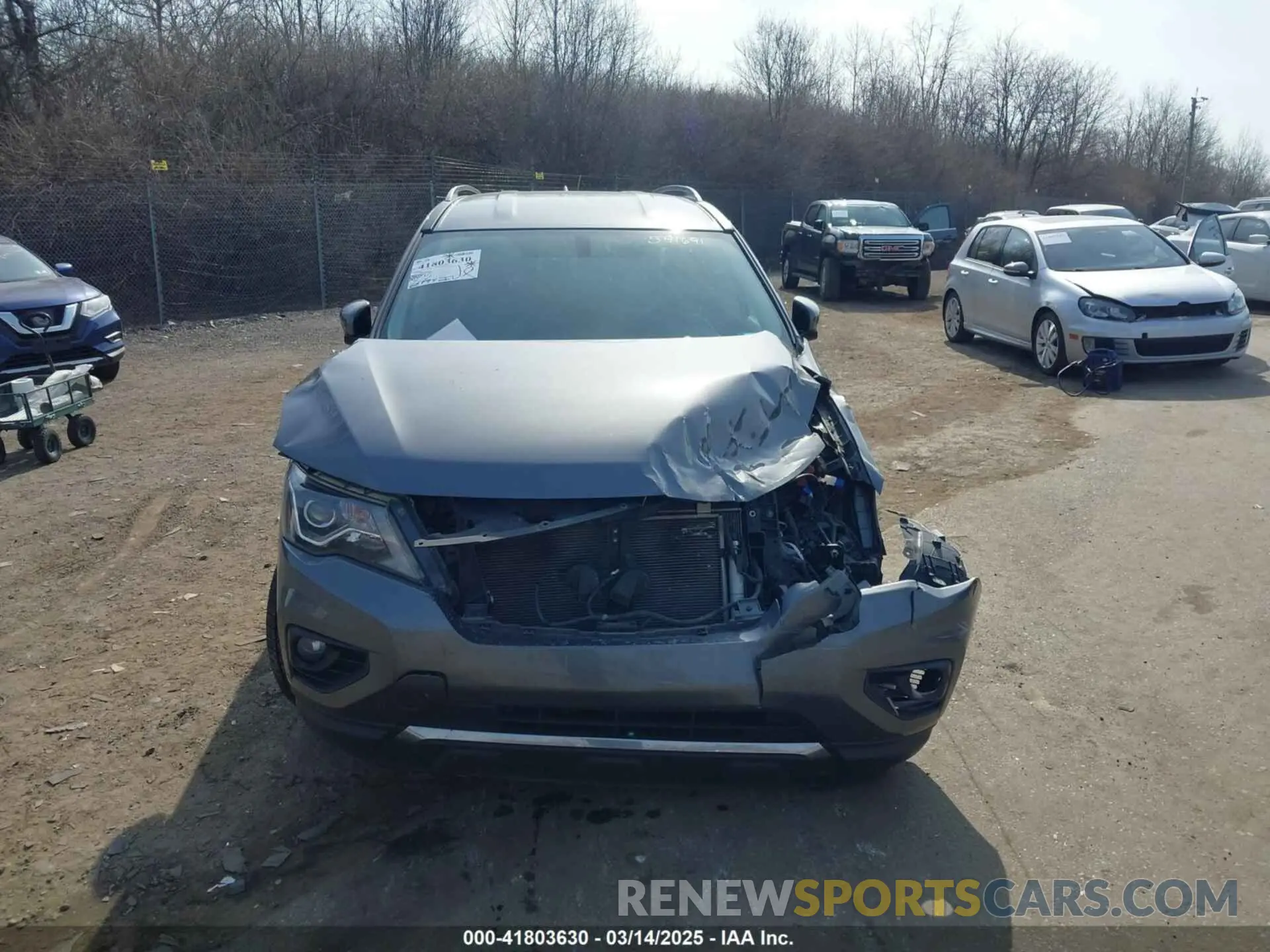 12 Photograph of a damaged car 5N1DR2MM6KC591691 NISSAN PATHFINDER 2019