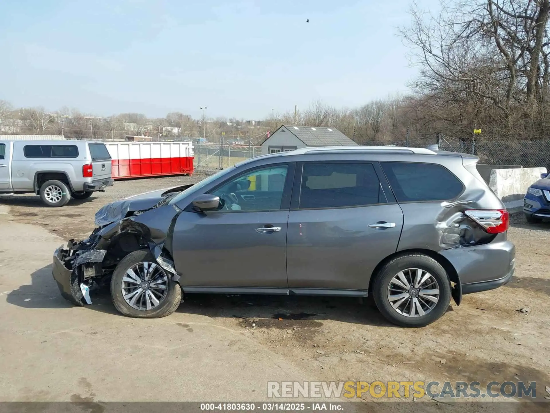 14 Photograph of a damaged car 5N1DR2MM6KC591691 NISSAN PATHFINDER 2019
