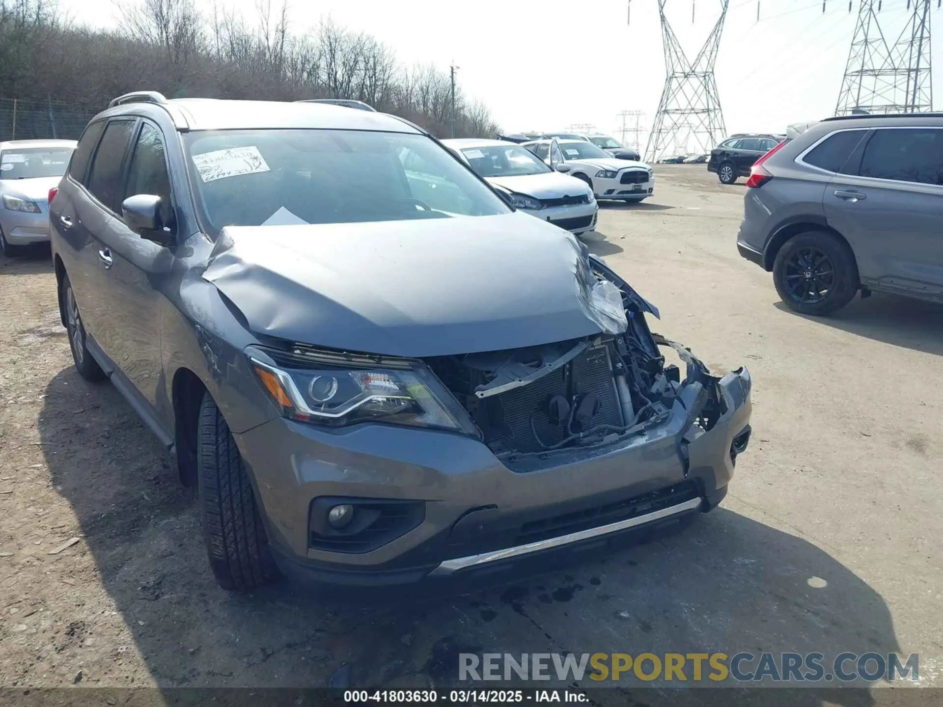 19 Photograph of a damaged car 5N1DR2MM6KC591691 NISSAN PATHFINDER 2019