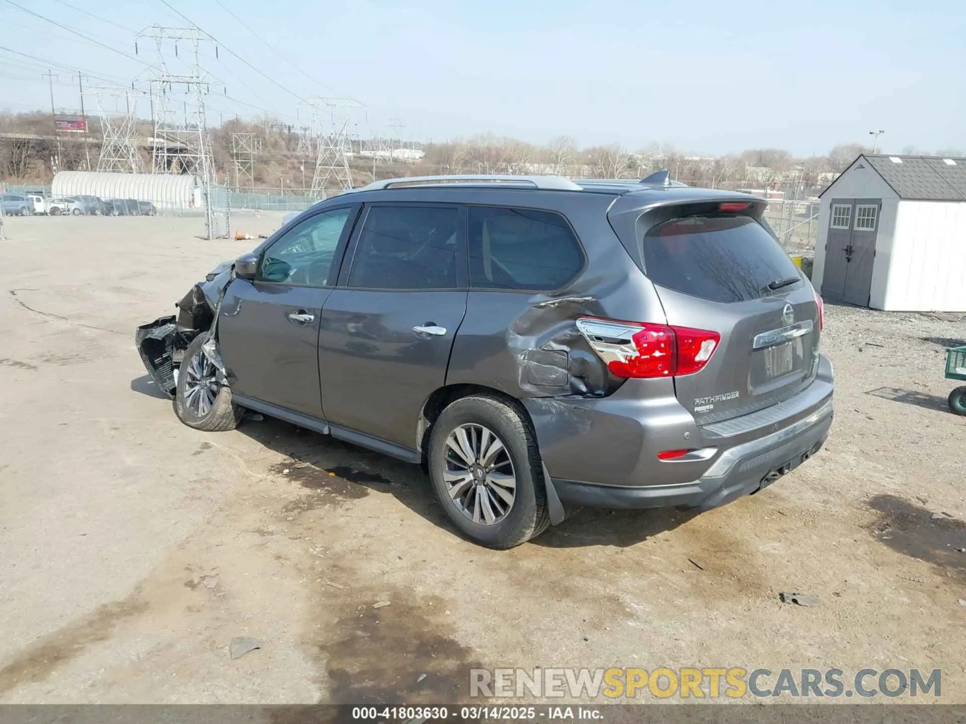 3 Photograph of a damaged car 5N1DR2MM6KC591691 NISSAN PATHFINDER 2019