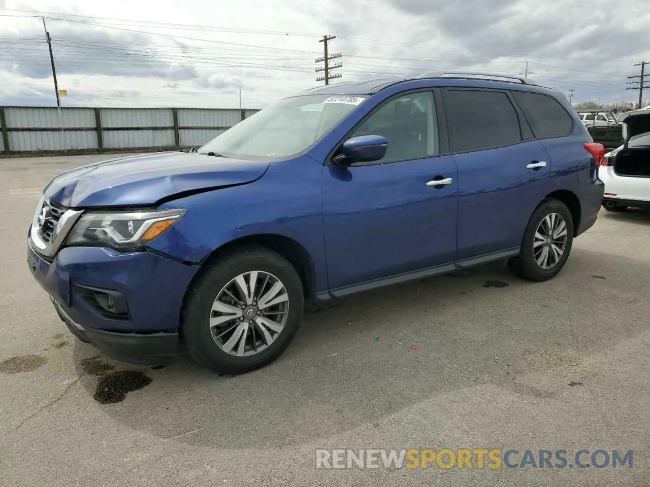 1 Photograph of a damaged car 5N1DR2MM6KC598057 NISSAN PATHFINDER 2019