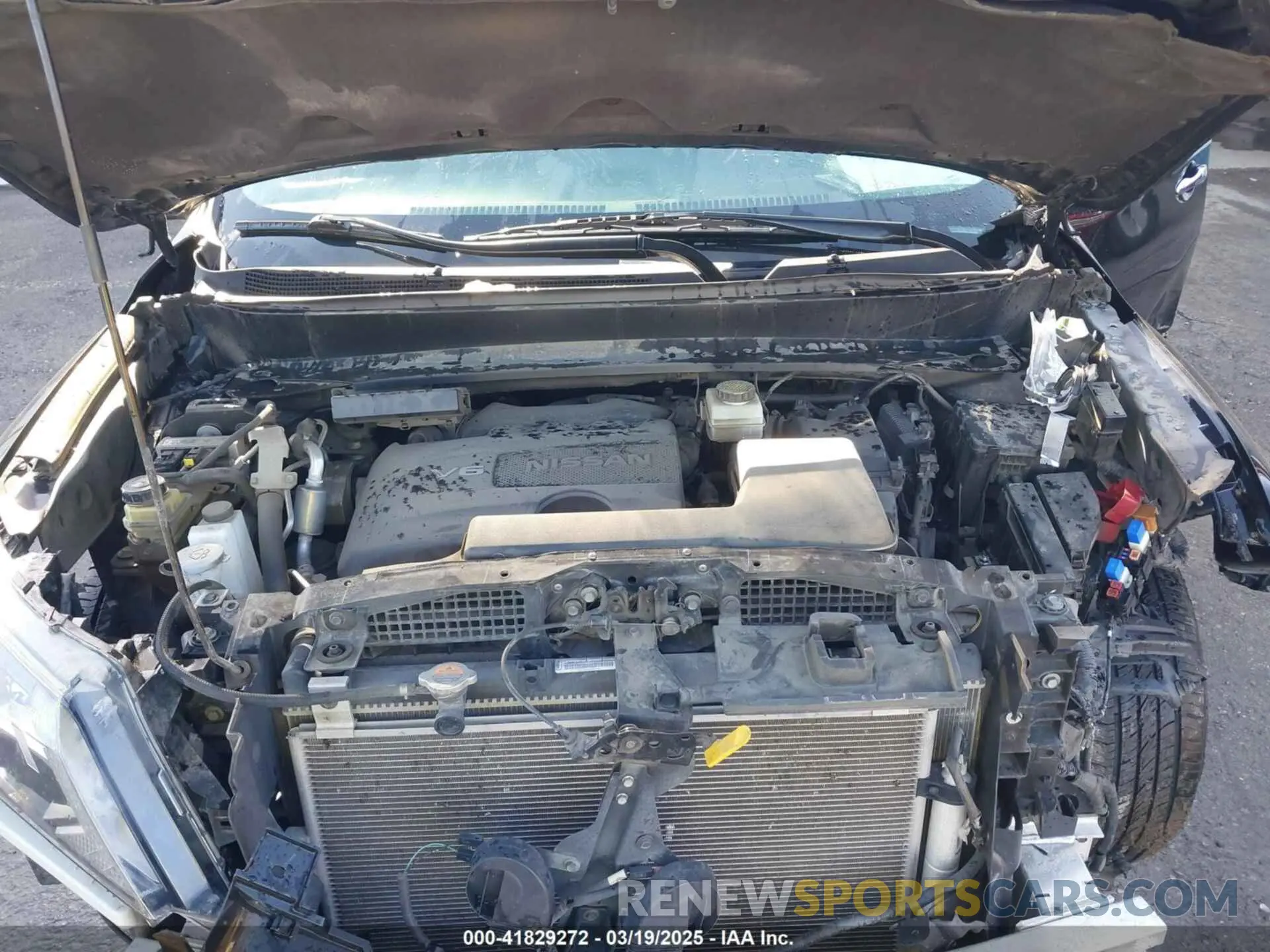 10 Photograph of a damaged car 5N1DR2MM6KC599399 NISSAN PATHFINDER 2019