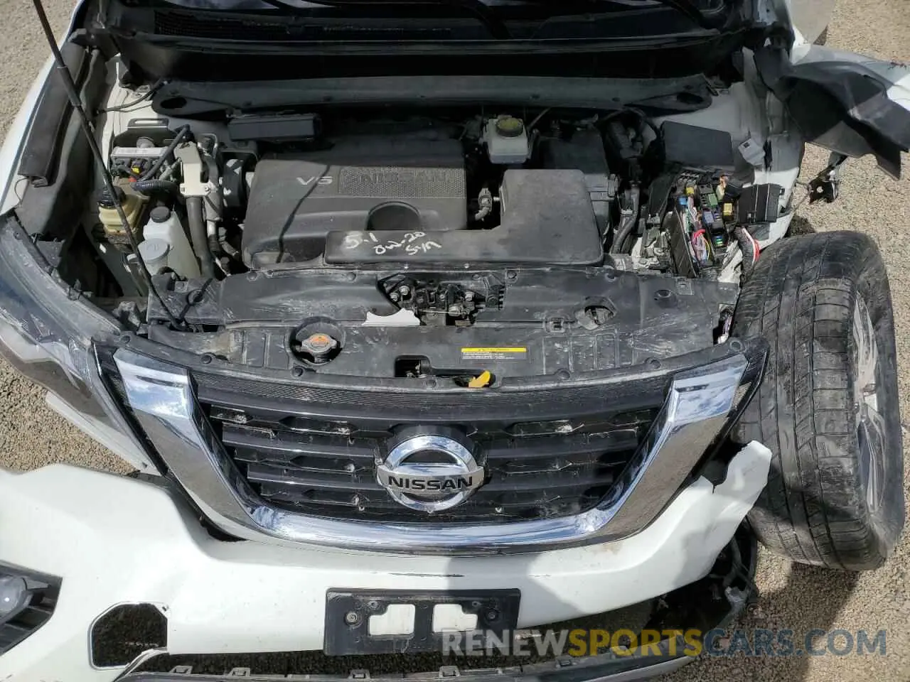 12 Photograph of a damaged car 5N1DR2MM6KC619604 NISSAN PATHFINDER 2019