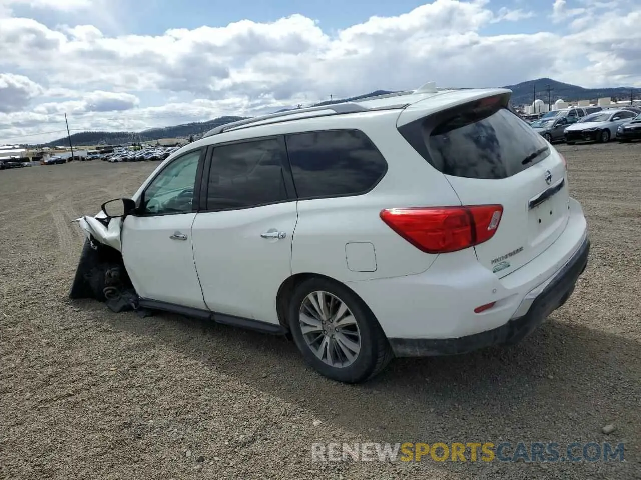 2 Photograph of a damaged car 5N1DR2MM6KC619604 NISSAN PATHFINDER 2019