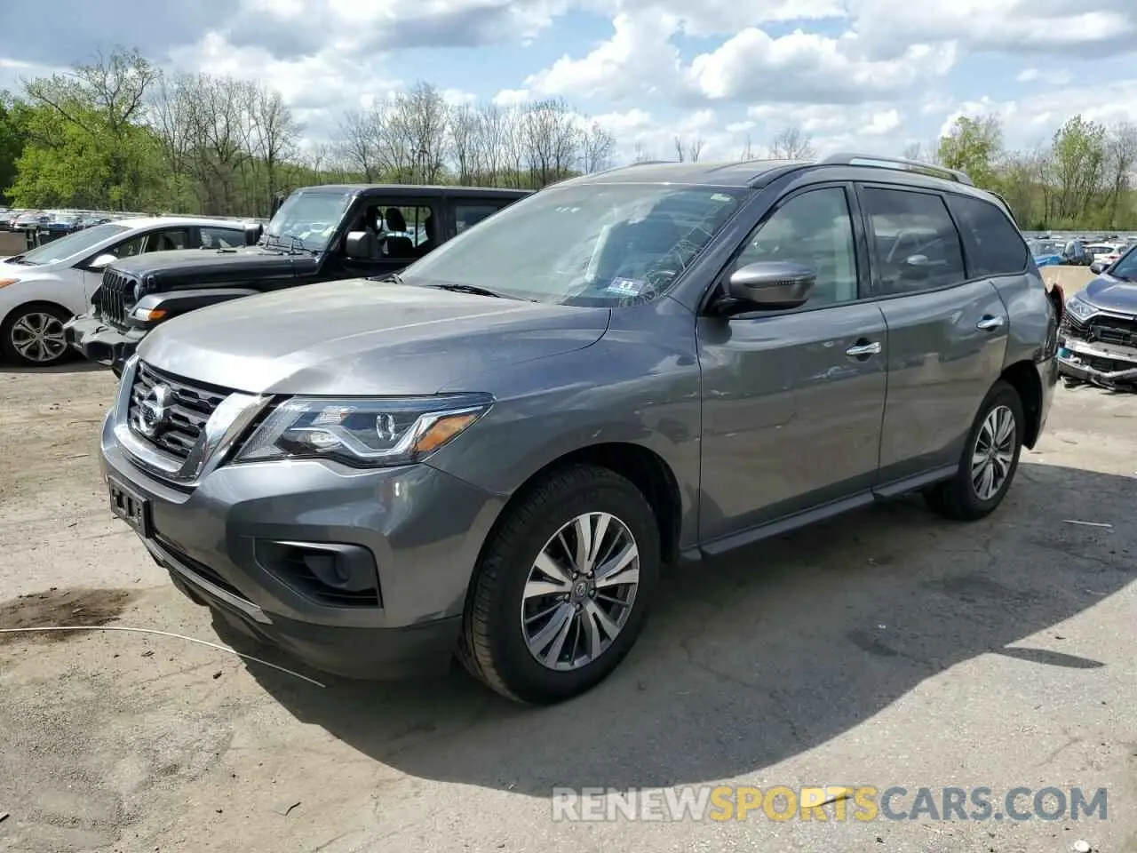 1 Photograph of a damaged car 5N1DR2MM6KC632336 NISSAN PATHFINDER 2019