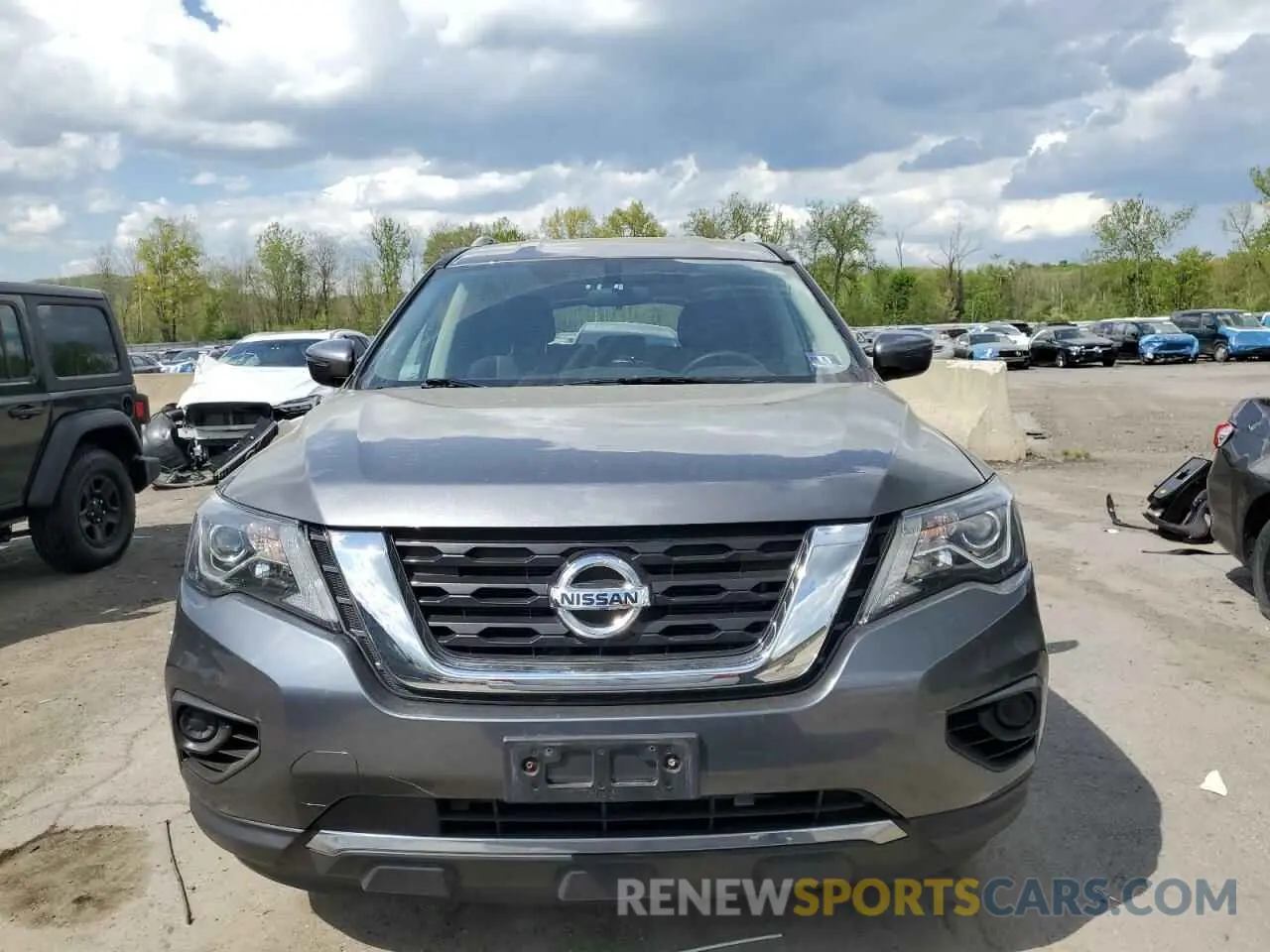 5 Photograph of a damaged car 5N1DR2MM6KC632336 NISSAN PATHFINDER 2019