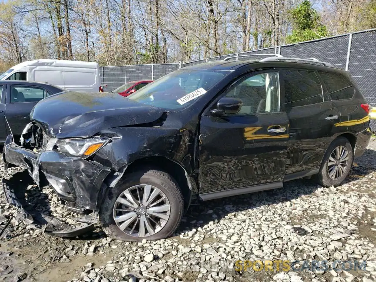 1 Photograph of a damaged car 5N1DR2MM6KC640730 NISSAN PATHFINDER 2019