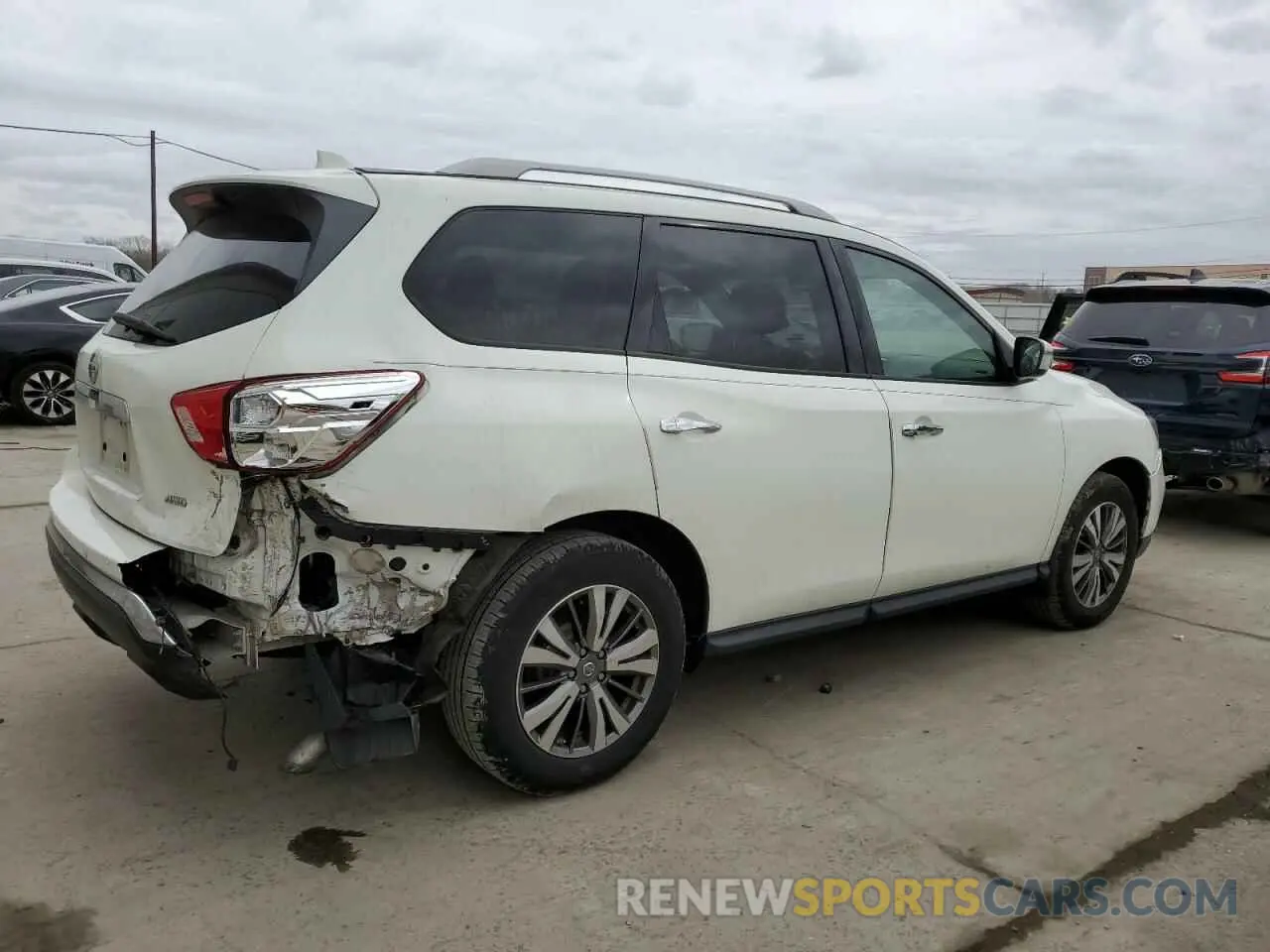 3 Photograph of a damaged car 5N1DR2MM7KC579940 NISSAN PATHFINDER 2019