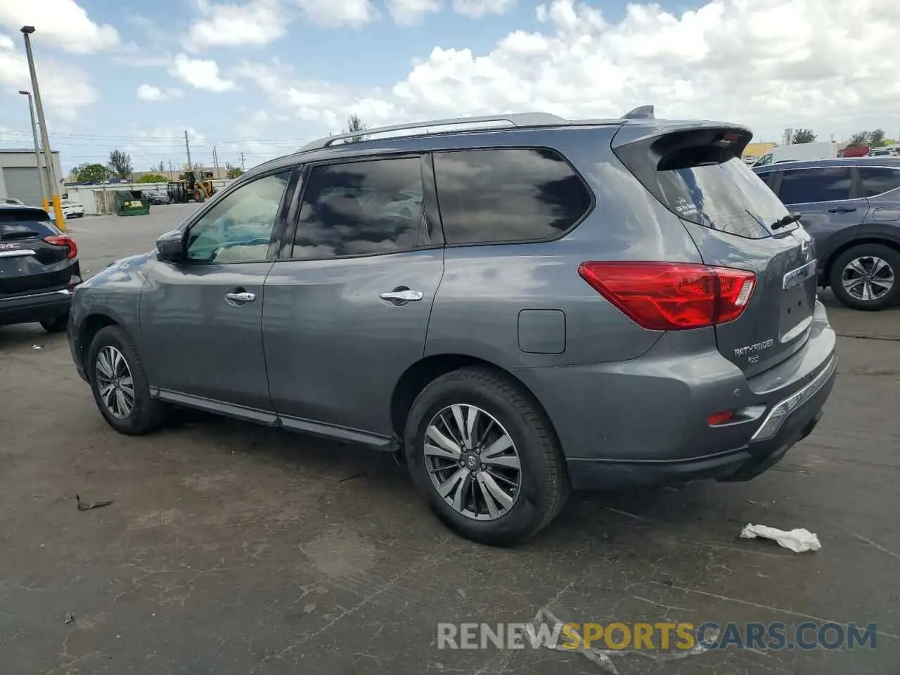 2 Photograph of a damaged car 5N1DR2MM7KC593207 NISSAN PATHFINDER 2019
