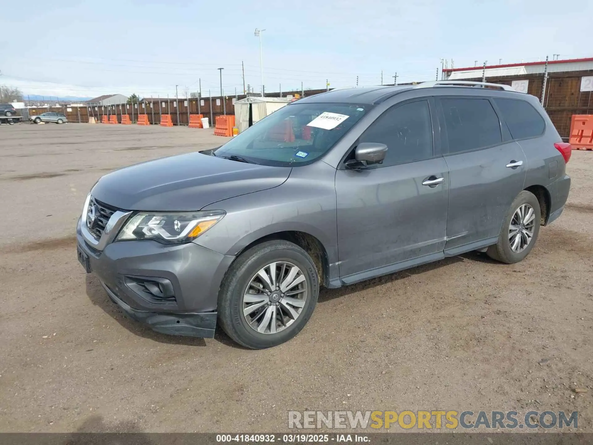 2 Photograph of a damaged car 5N1DR2MM7KC600737 NISSAN PATHFINDER 2019