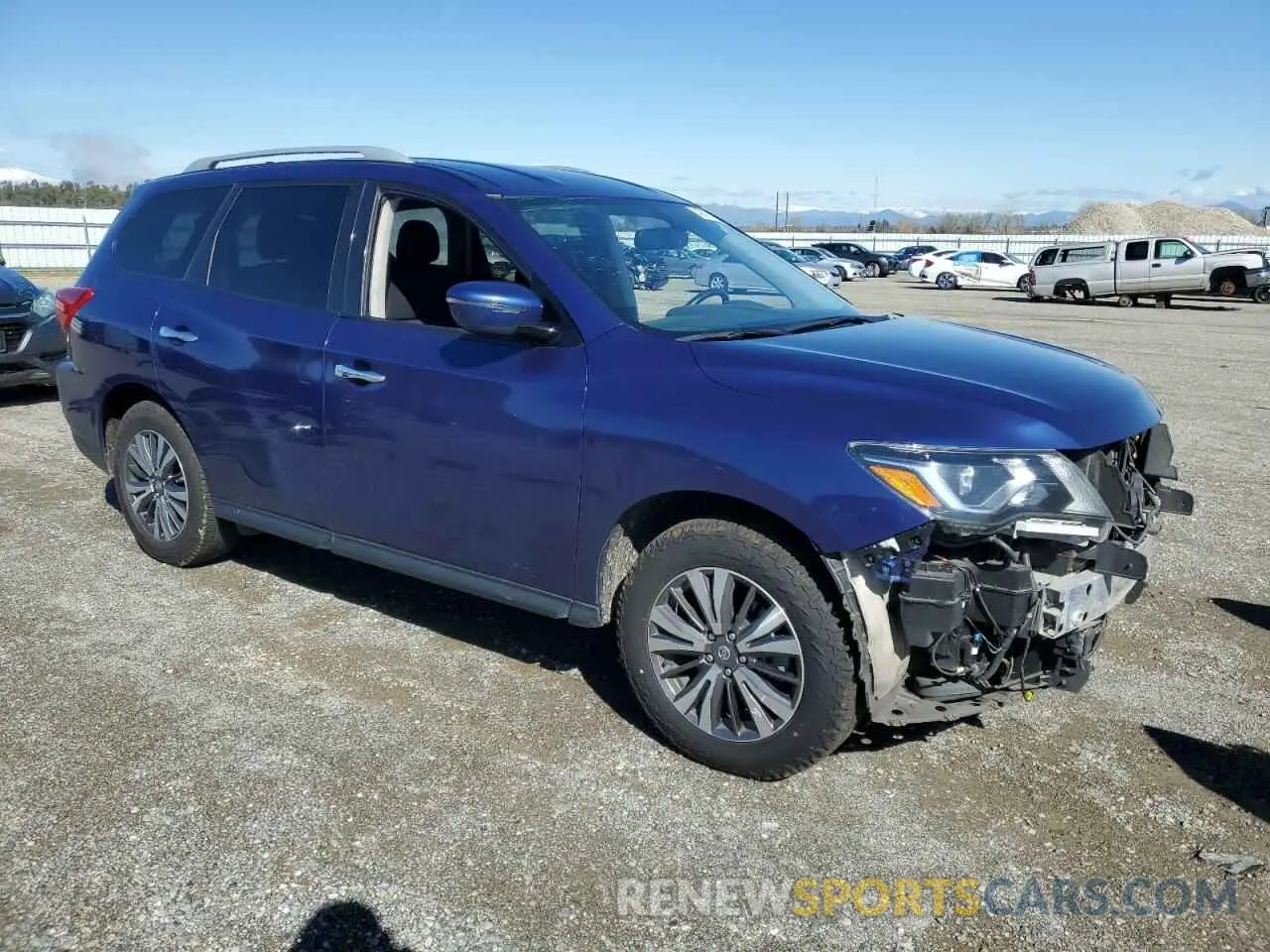 4 Photograph of a damaged car 5N1DR2MM7KC601659 NISSAN PATHFINDER 2019