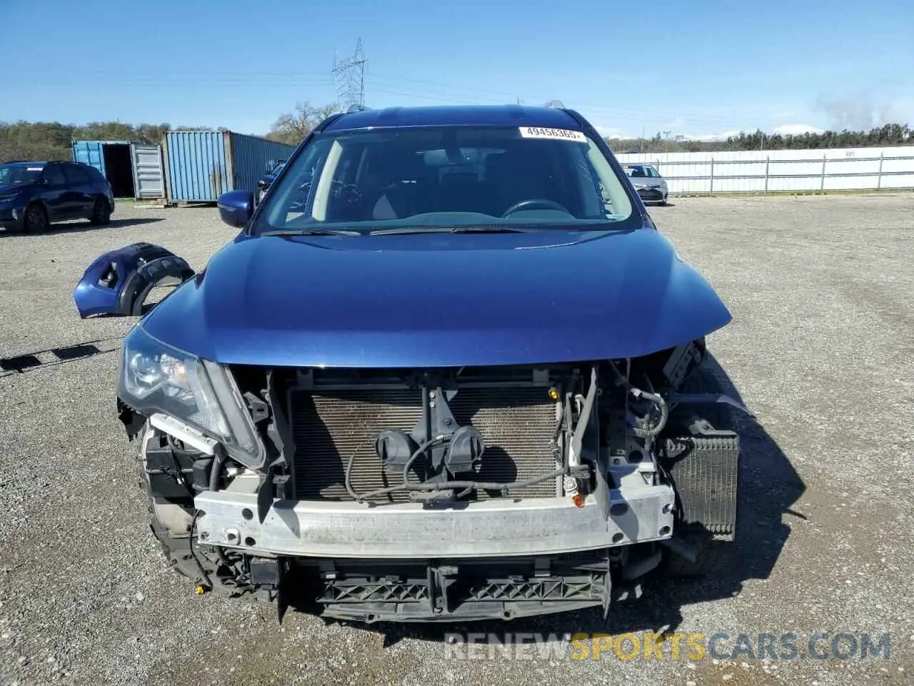 5 Photograph of a damaged car 5N1DR2MM7KC601659 NISSAN PATHFINDER 2019
