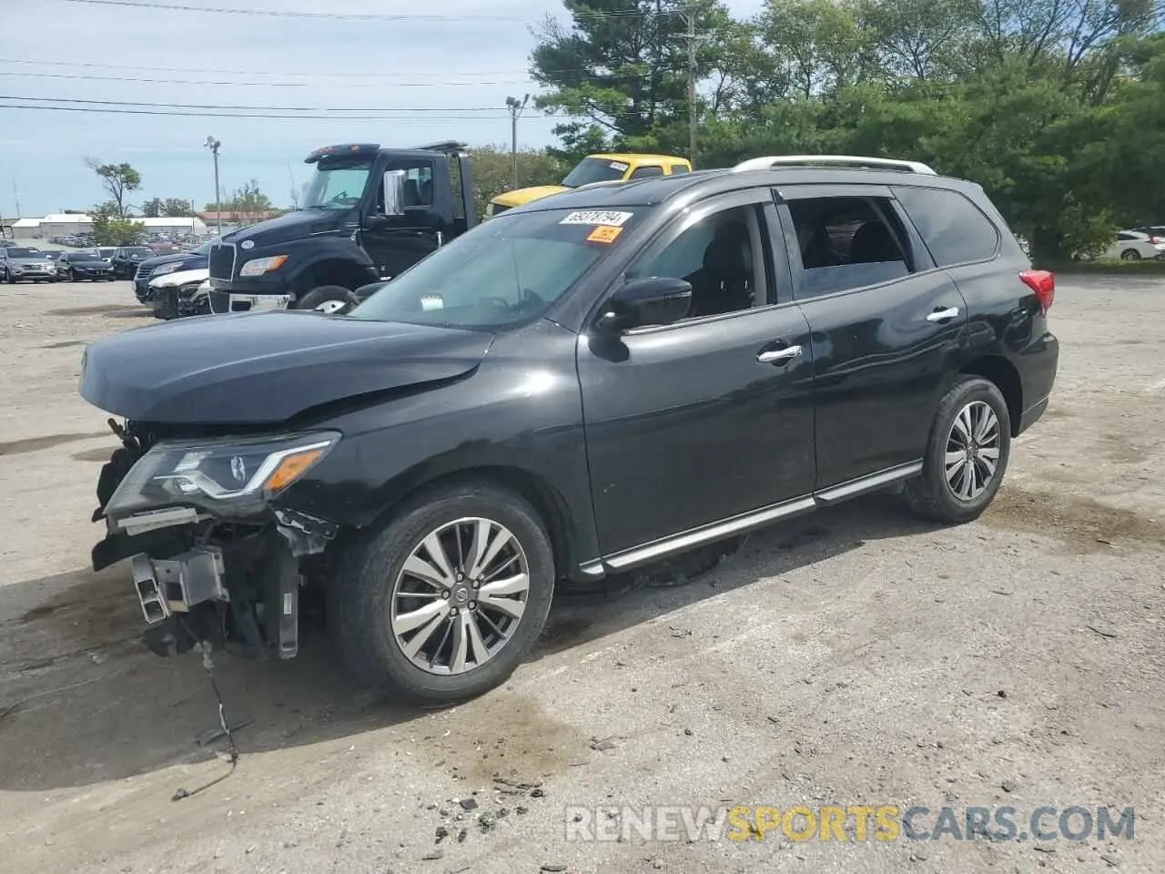 1 Photograph of a damaged car 5N1DR2MM7KC629820 NISSAN PATHFINDER 2019