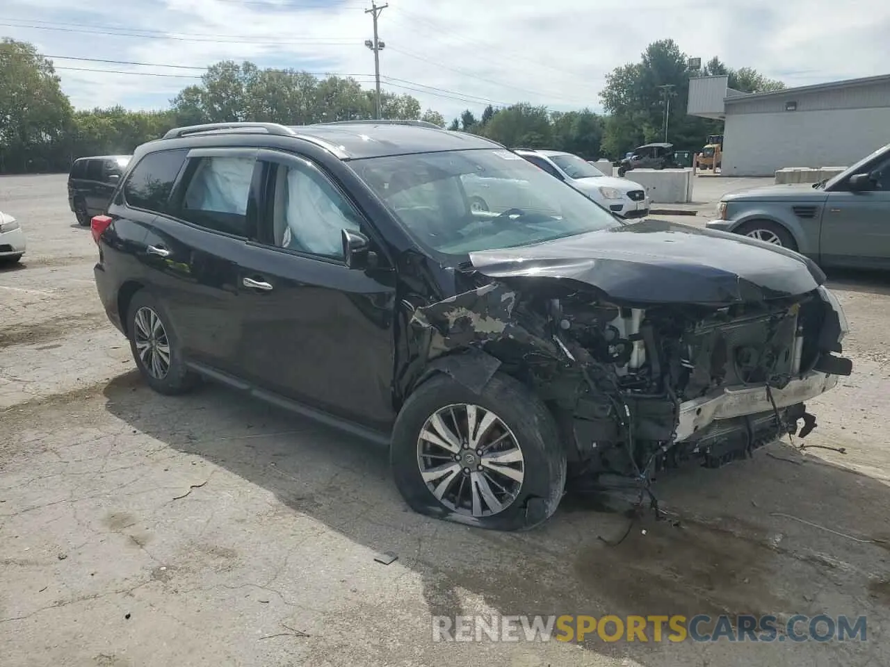 4 Photograph of a damaged car 5N1DR2MM7KC629820 NISSAN PATHFINDER 2019