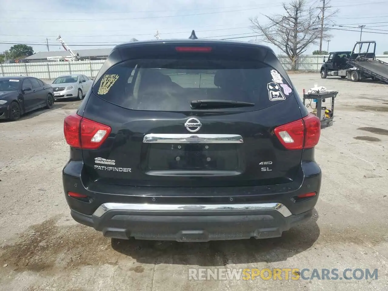 6 Photograph of a damaged car 5N1DR2MM7KC629820 NISSAN PATHFINDER 2019