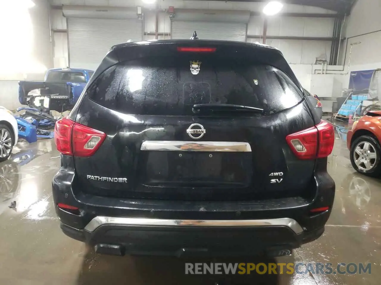 6 Photograph of a damaged car 5N1DR2MM7KC639778 NISSAN PATHFINDER 2019