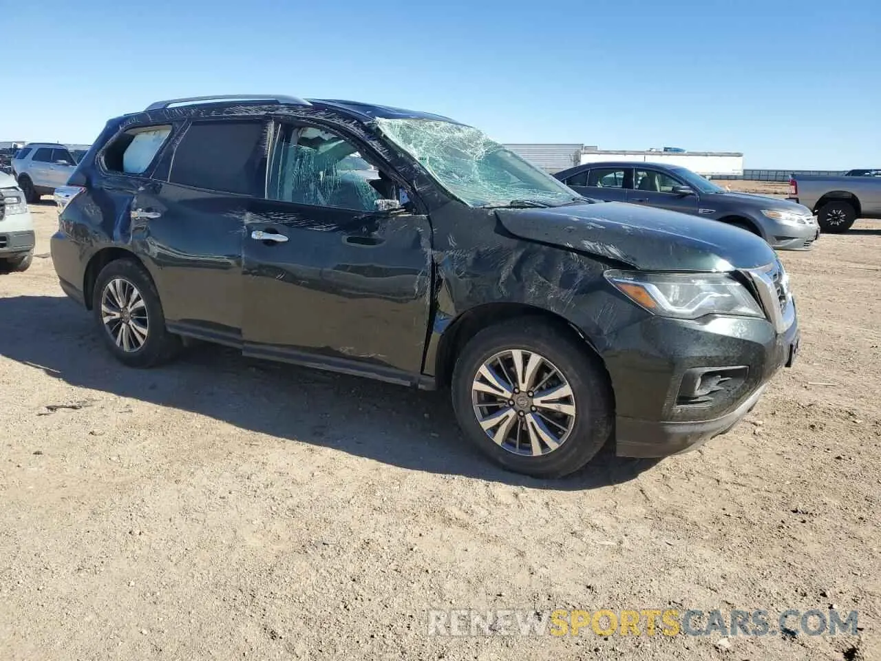 4 Photograph of a damaged car 5N1DR2MM8KC586105 NISSAN PATHFINDER 2019