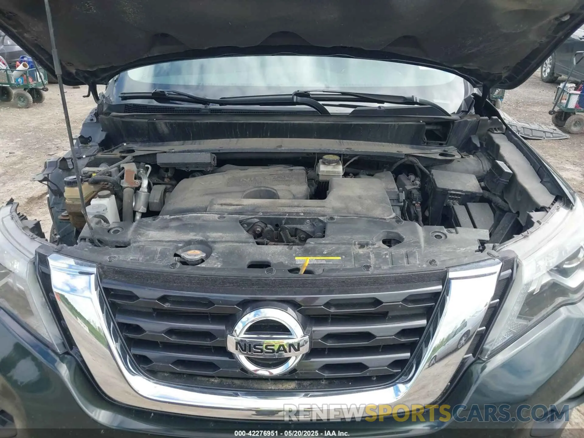 10 Photograph of a damaged car 5N1DR2MM8KC588548 NISSAN PATHFINDER 2019