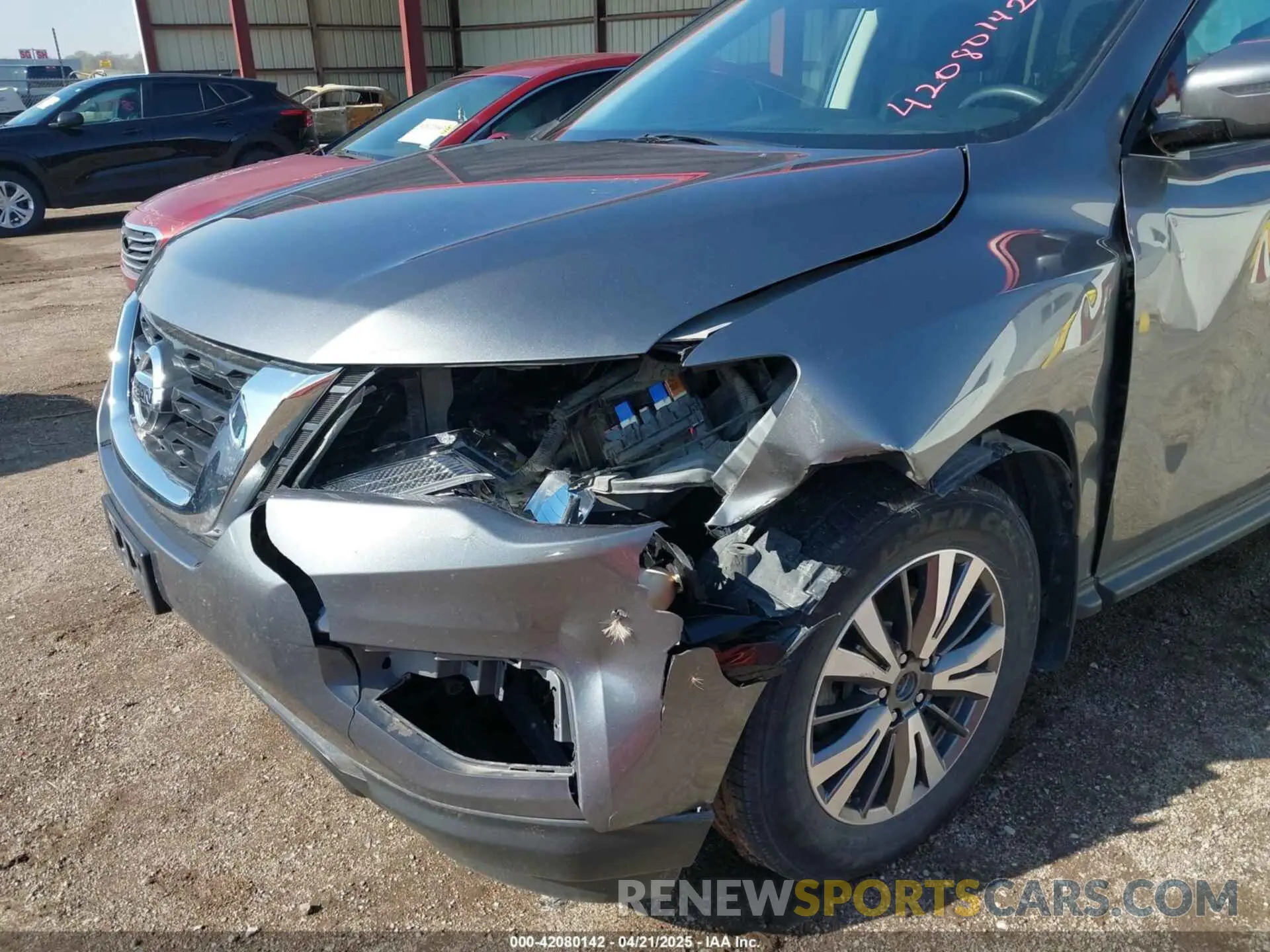 6 Photograph of a damaged car 5N1DR2MM8KC588632 NISSAN PATHFINDER 2019